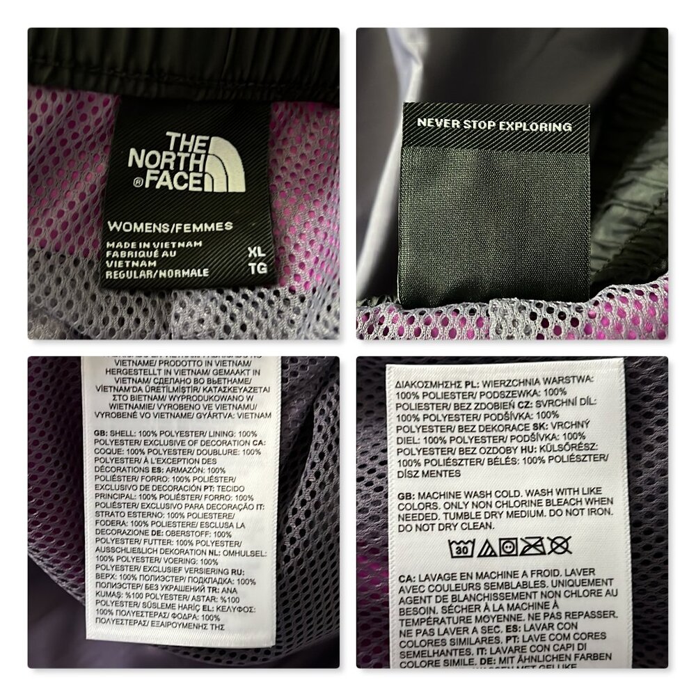 The North Face Women's Athletic Shorts - Purple and Pink - Picture 14 of 15